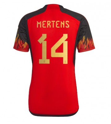 Belgien Dries Mertens #14 Replika Hjemmebanetrøje VM 2022 Kortærmet